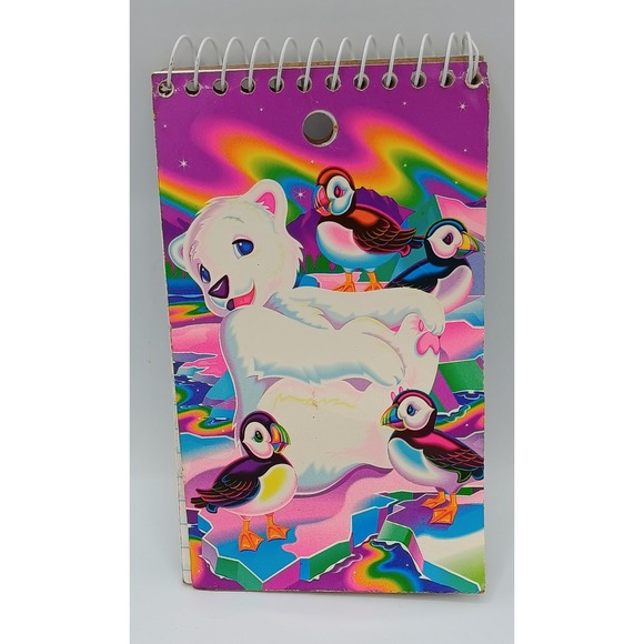 Other - Vintage Lisa Frank 3x5" Memo Pad Notebook 57 Pages